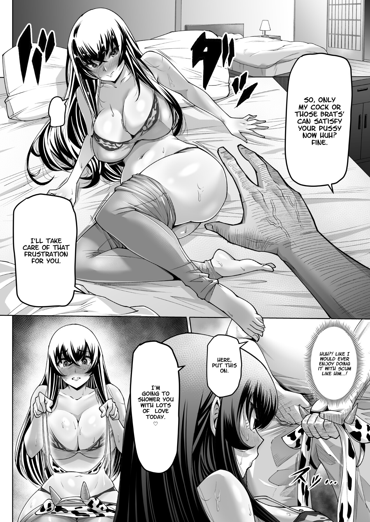 Hentai Manga Comic-Big breasted cow mom cuckold farm Mana Ushio 34 years old ~ Mother who was impregnated and kept as a livestock ~ 1-Read-38